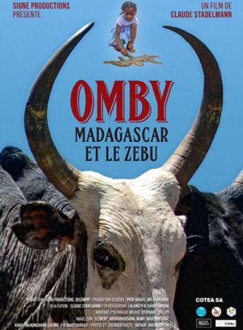 Affiche Omby Madagascar et le zébu