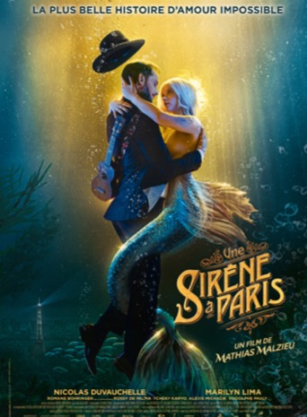 Affiche Une sirène à Paris