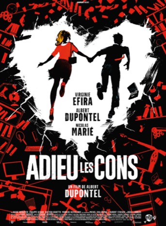 Affiche Adieu les cons